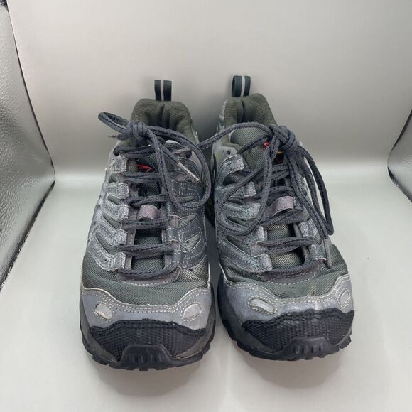 VTG 1997 OG Nike Terra Humara Womens 8 Gray Green Off Road Trial Running 605076 - Picture 2 of 11